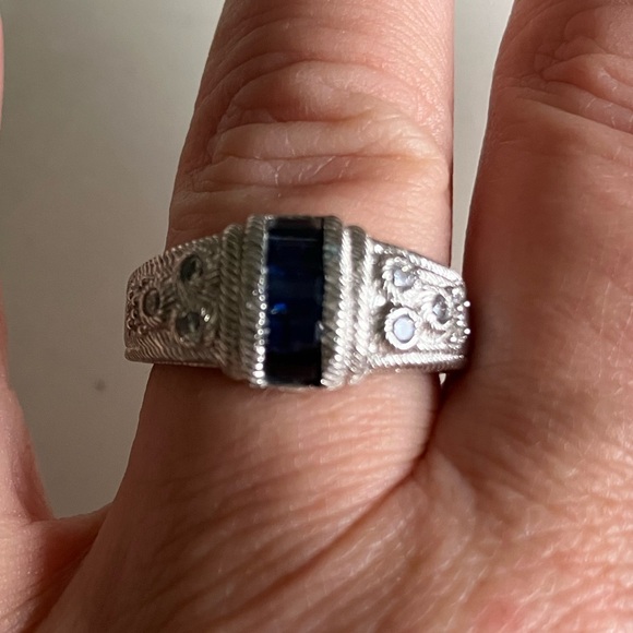 Intricate Judith Ripka Ring - Picture 2 of 8